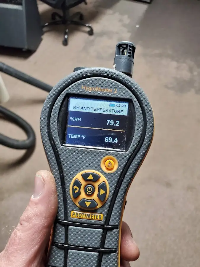 Moisture meter humidity assessment for Fire & Smoke Damage Restoration in Atwater