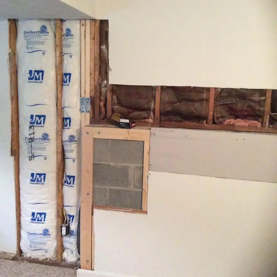 Wall insulation replacement during Odor Removal & Deodorization in Atwater